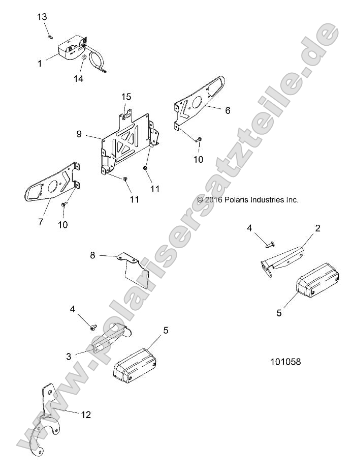 Electrical, Turn Signals and License Plate