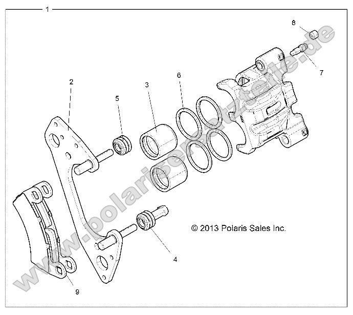 Brakes, Front Caliper