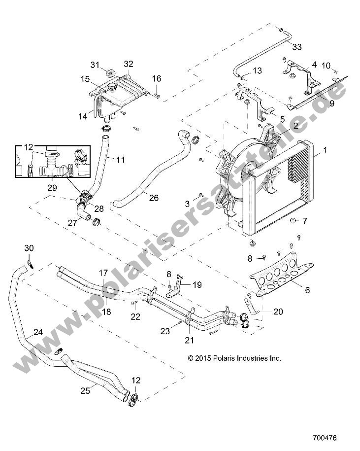 ENGINE, COOLING SYSTEM