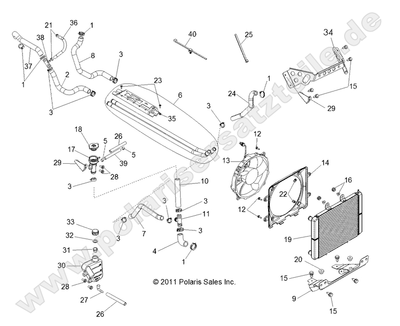 ENGINE, COOLING SYSTEM