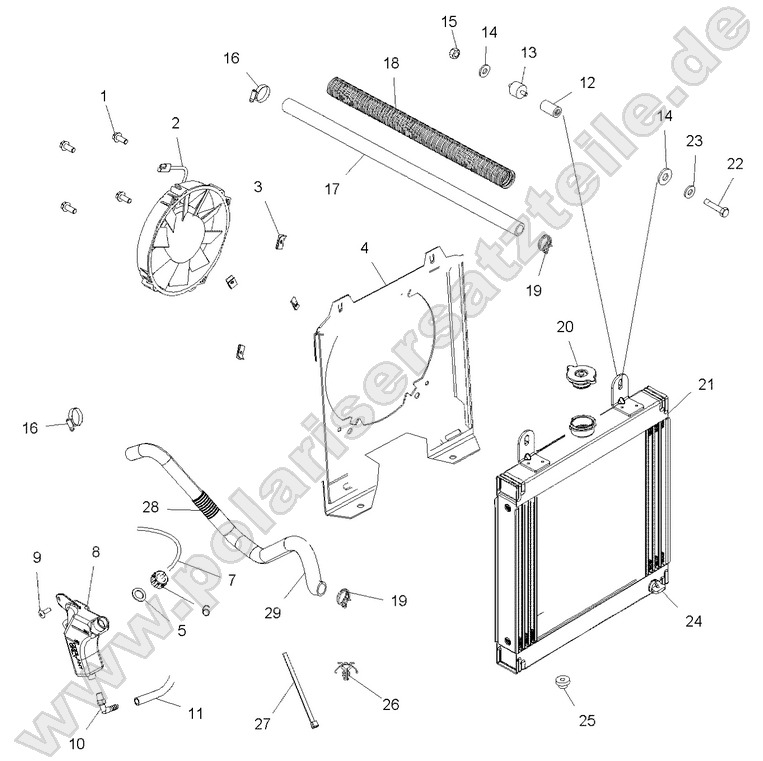 ENGINE, COOLING SYSTEM