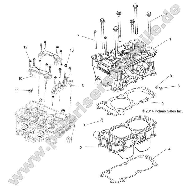 ENGINE, CYLINDER and HEAD