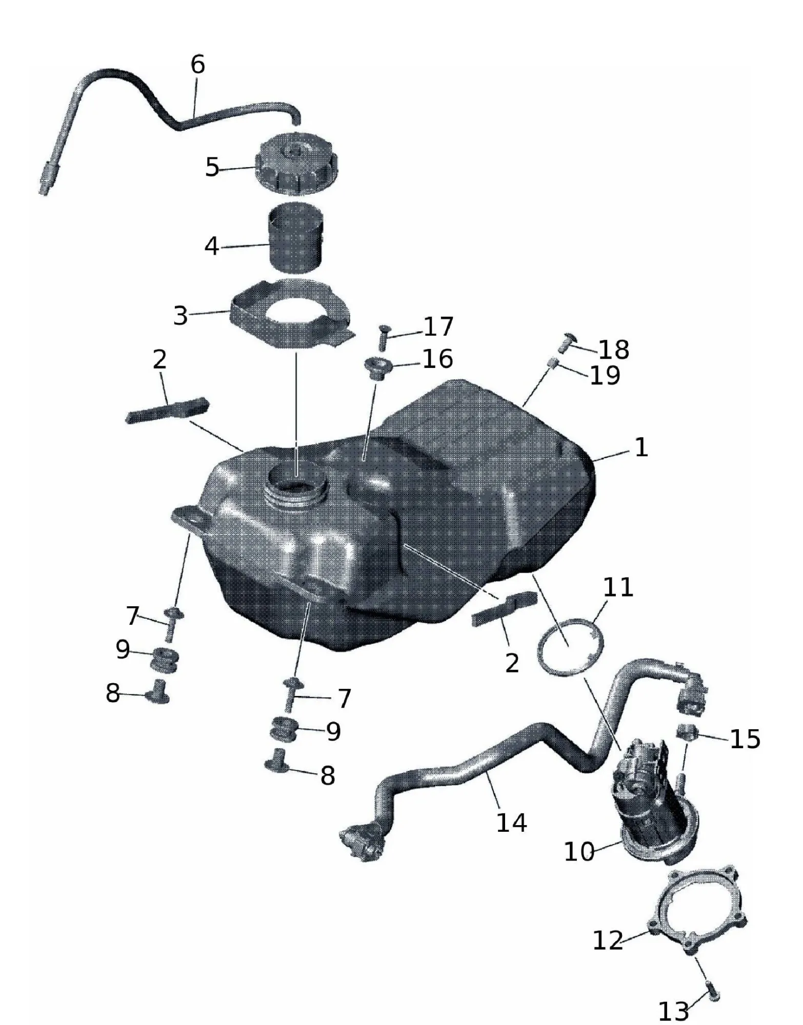 Kraftstofftank Kraftstofftank