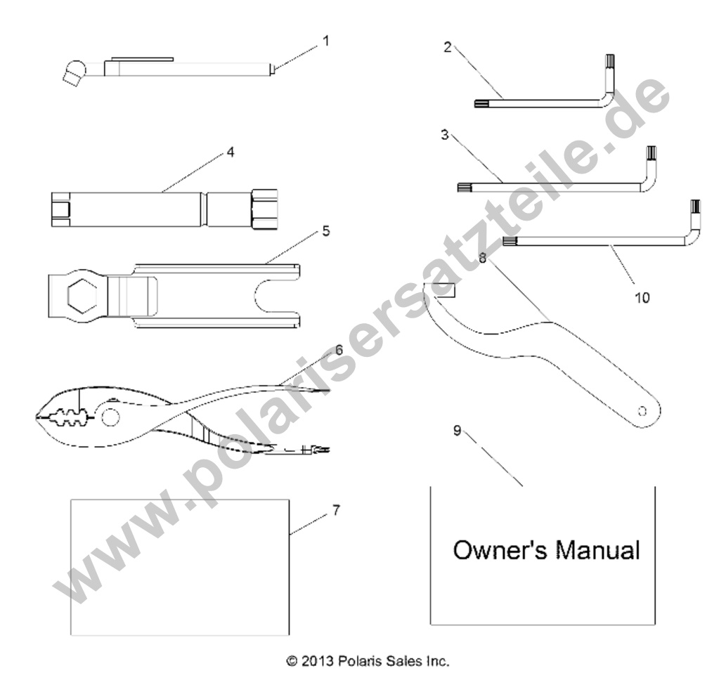 REFERENCE, OWNERS MANUAL AND TOOL KIT