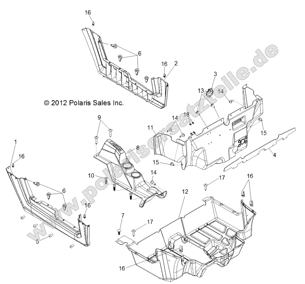 BODY, FLOOR and ROCKER PANELS