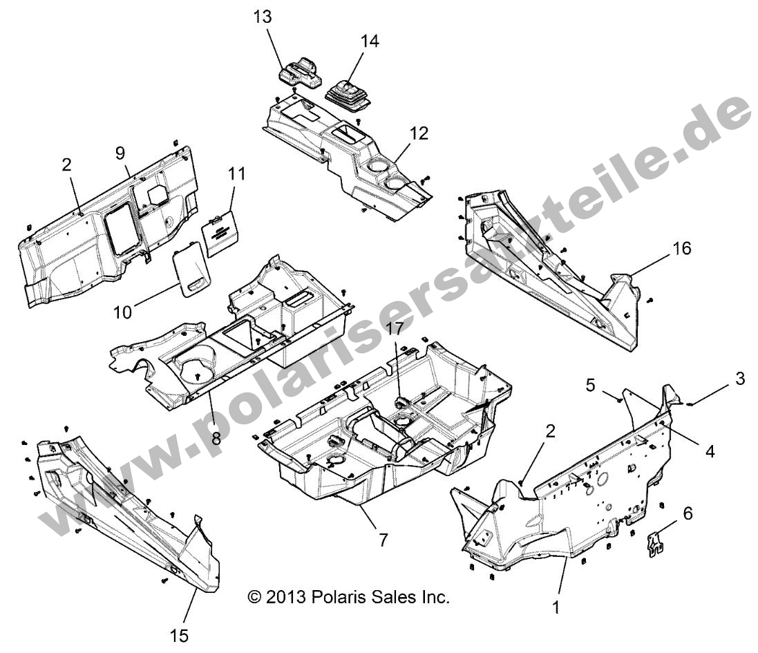 BODY, FLOOR and ROCKER PANELS