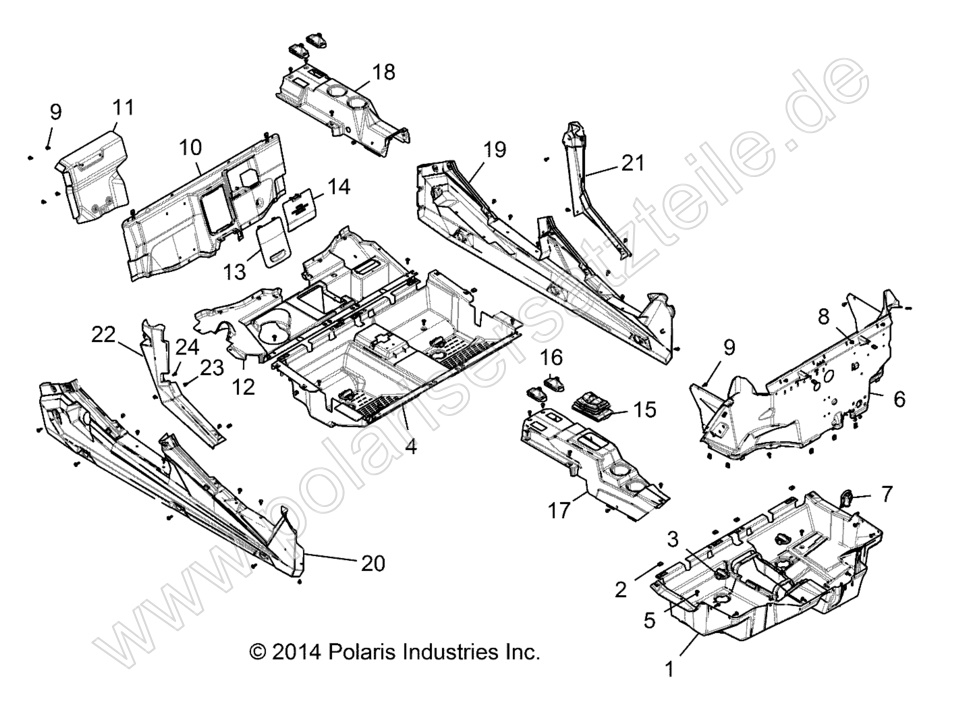 BODY, FLOOR and ROCKER PANELS