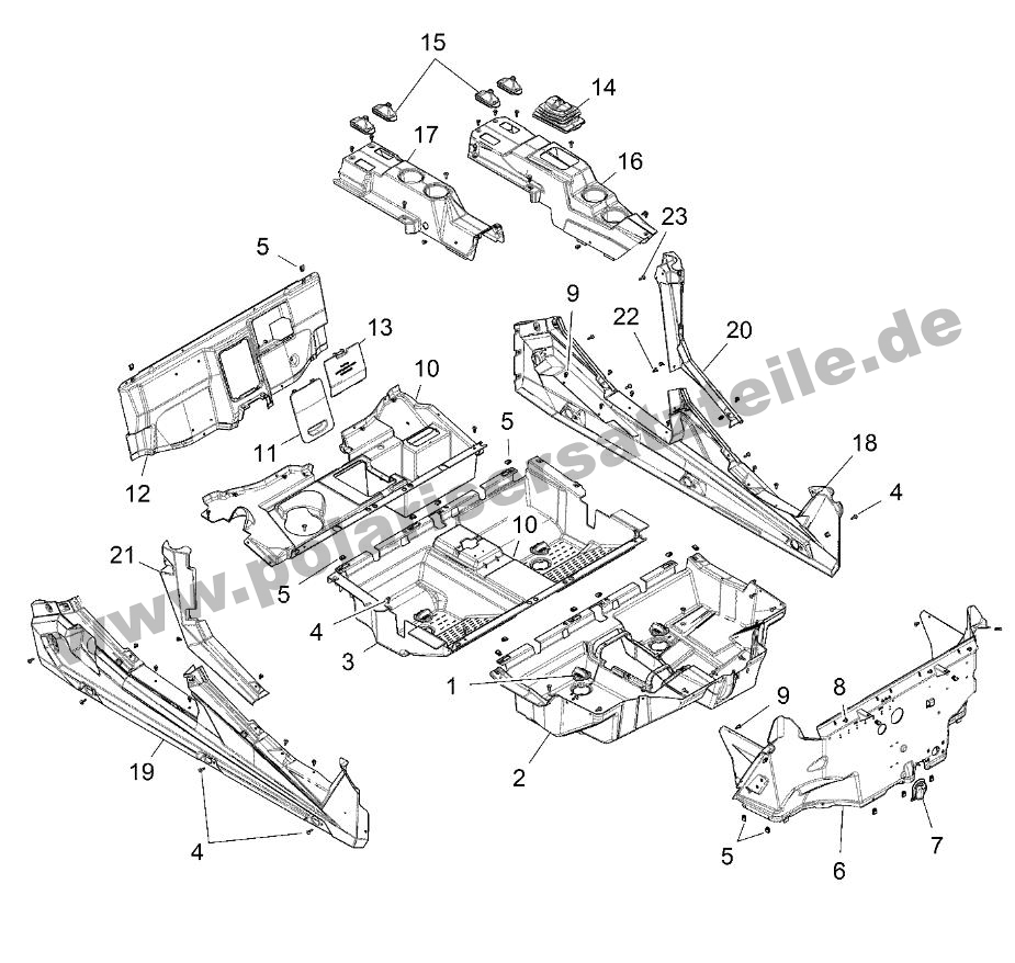 BODY, FLOOR and ROCKER PANELS