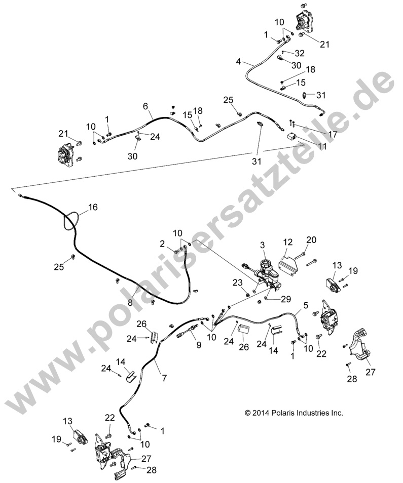 BRAKES, BRAKE LINES AND MASTER CYLINDER
