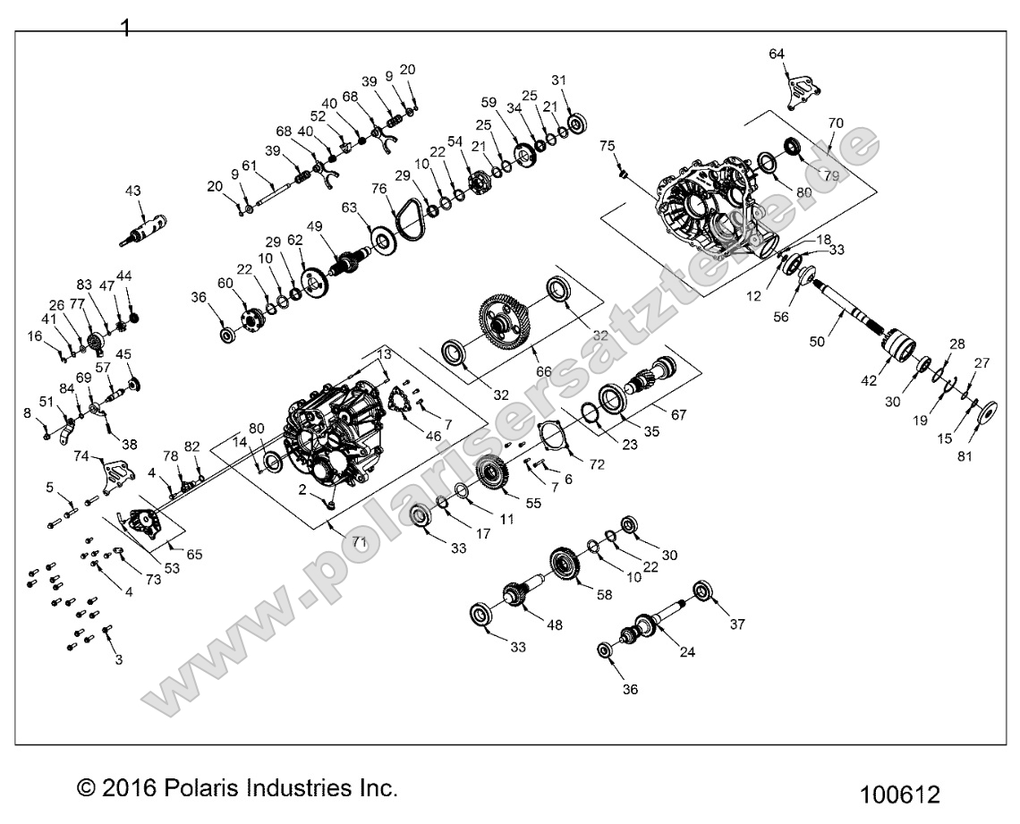 Drive Train, Main Gearcase (from 2/23/16)