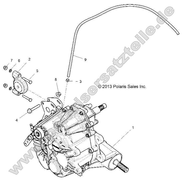 Drive Train, Main Gearcase Mounting