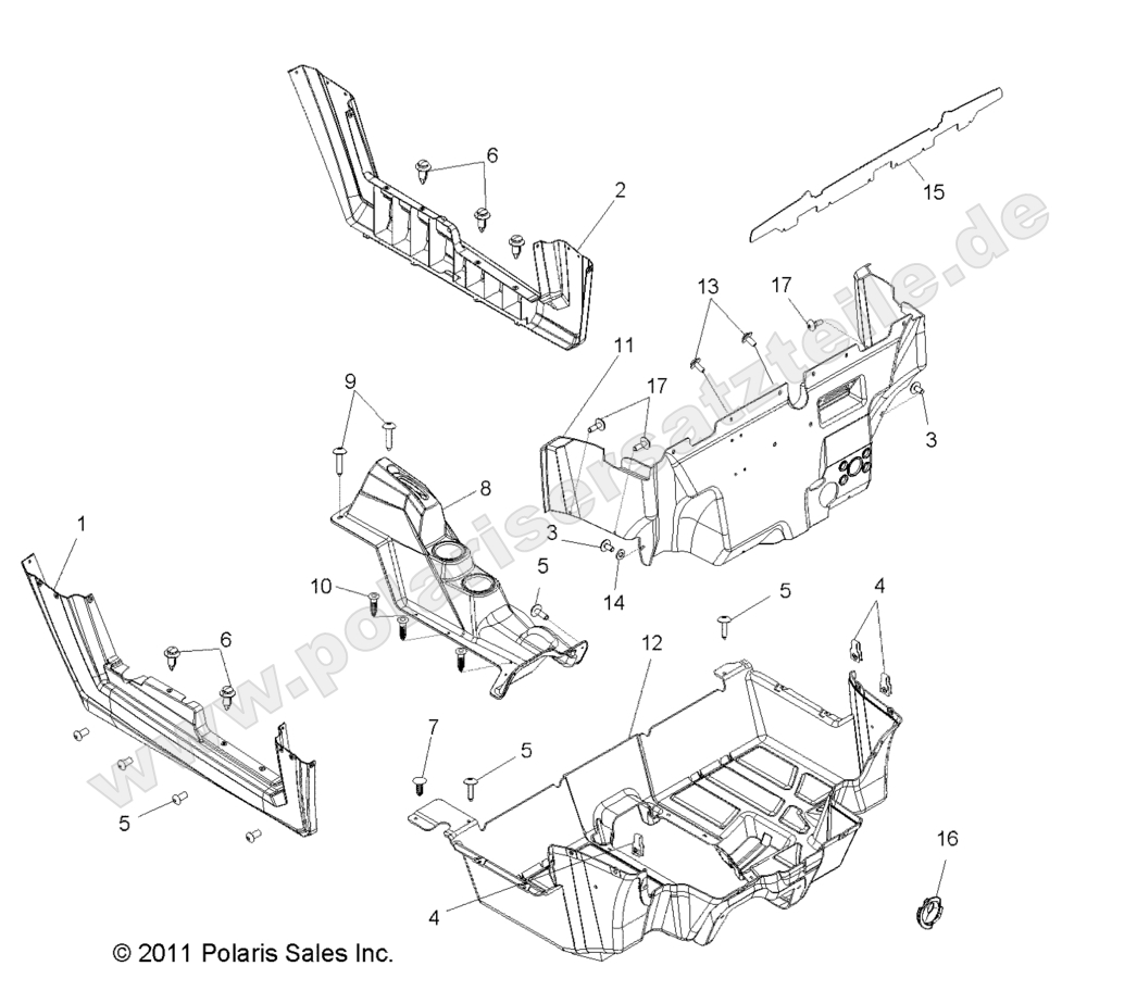 BODY, FLOOR and ROCKER PANELS