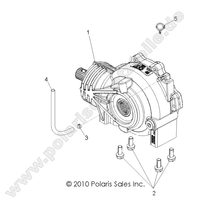 DRIVE TRAIN, FRONT GEARCASE