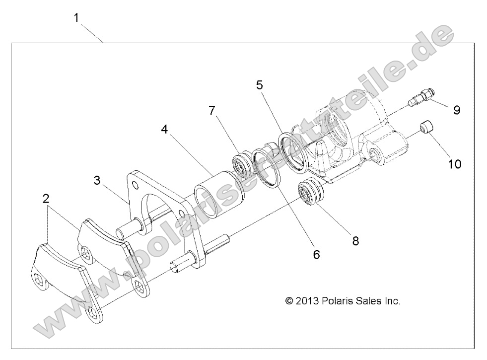 Brakes, Caliper, Rear