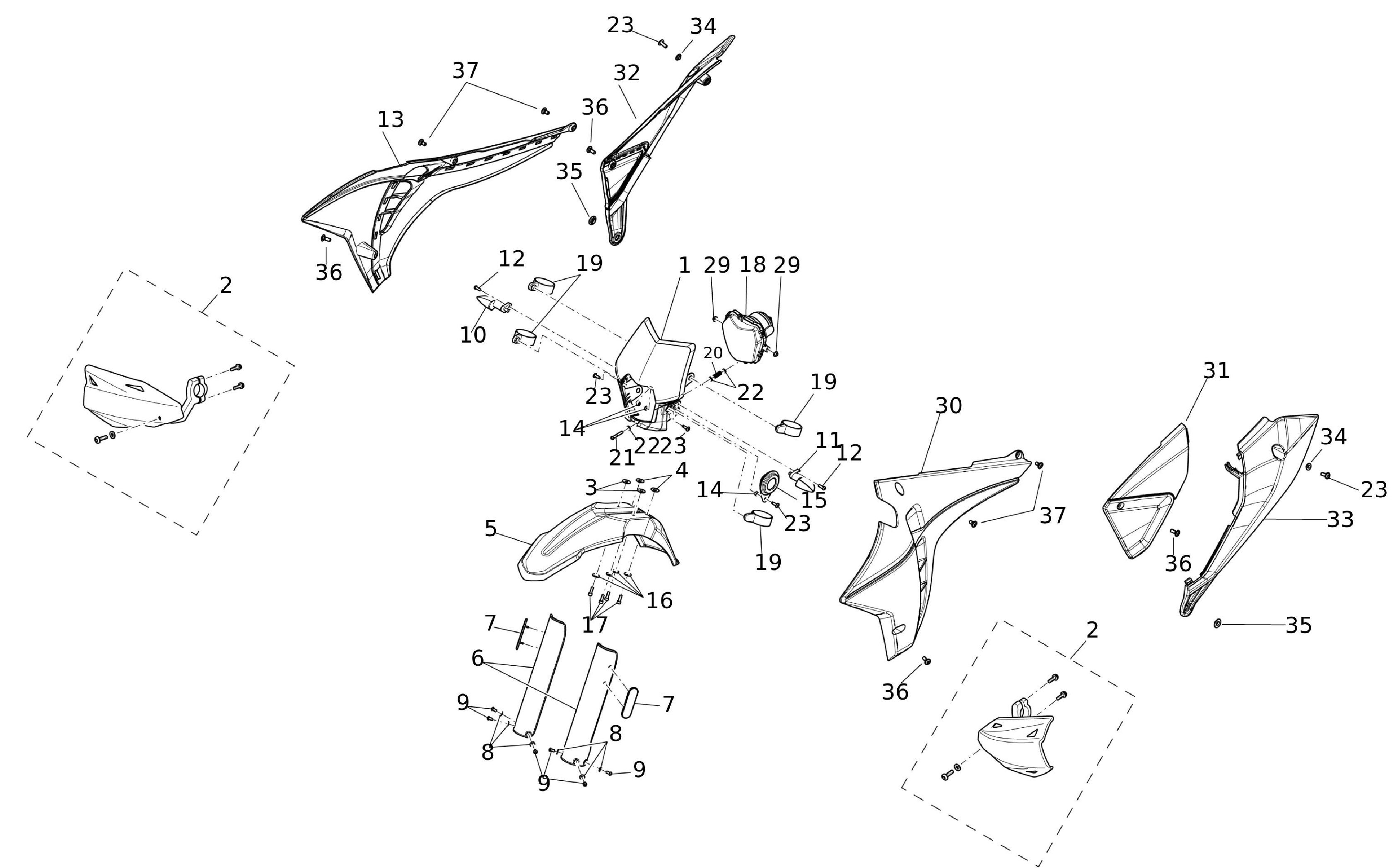 55908_0I9JRjamlPzG9Y Kunststoffteile vorne