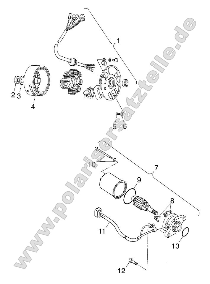 Generator/Starting Motor