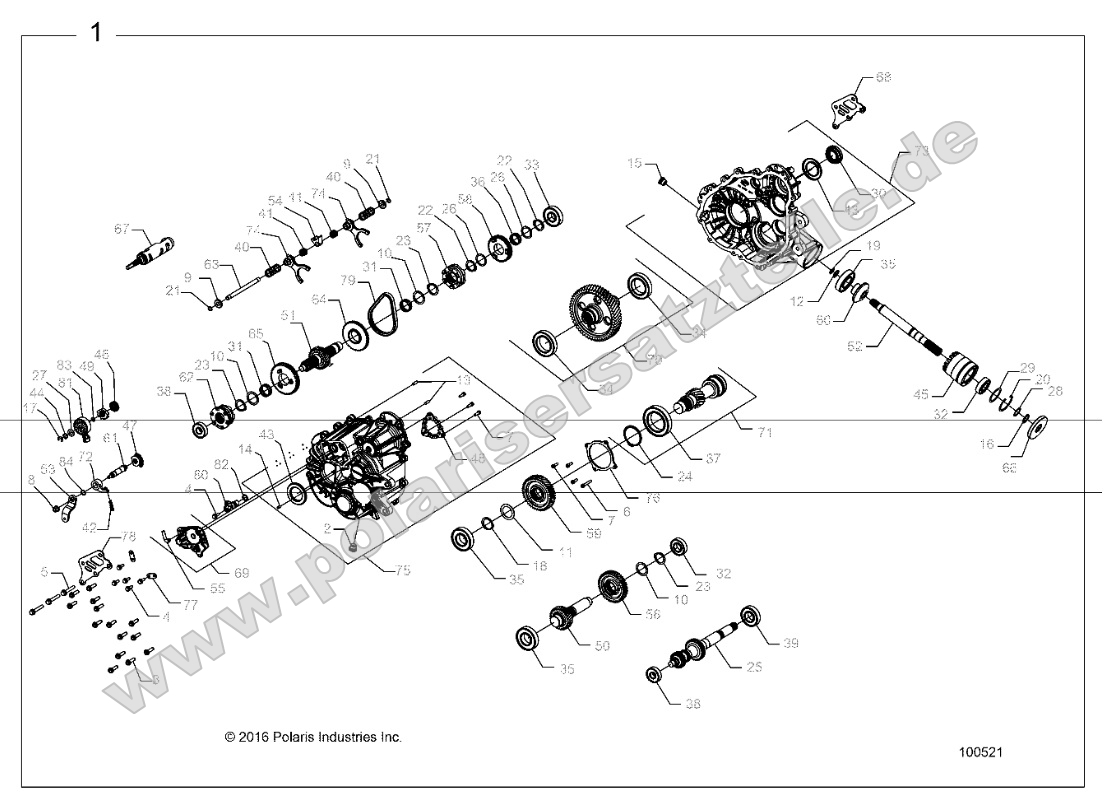 Drive Train, Main Gearcase
