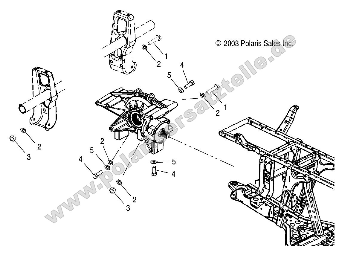 Rear Gearcase Mounting