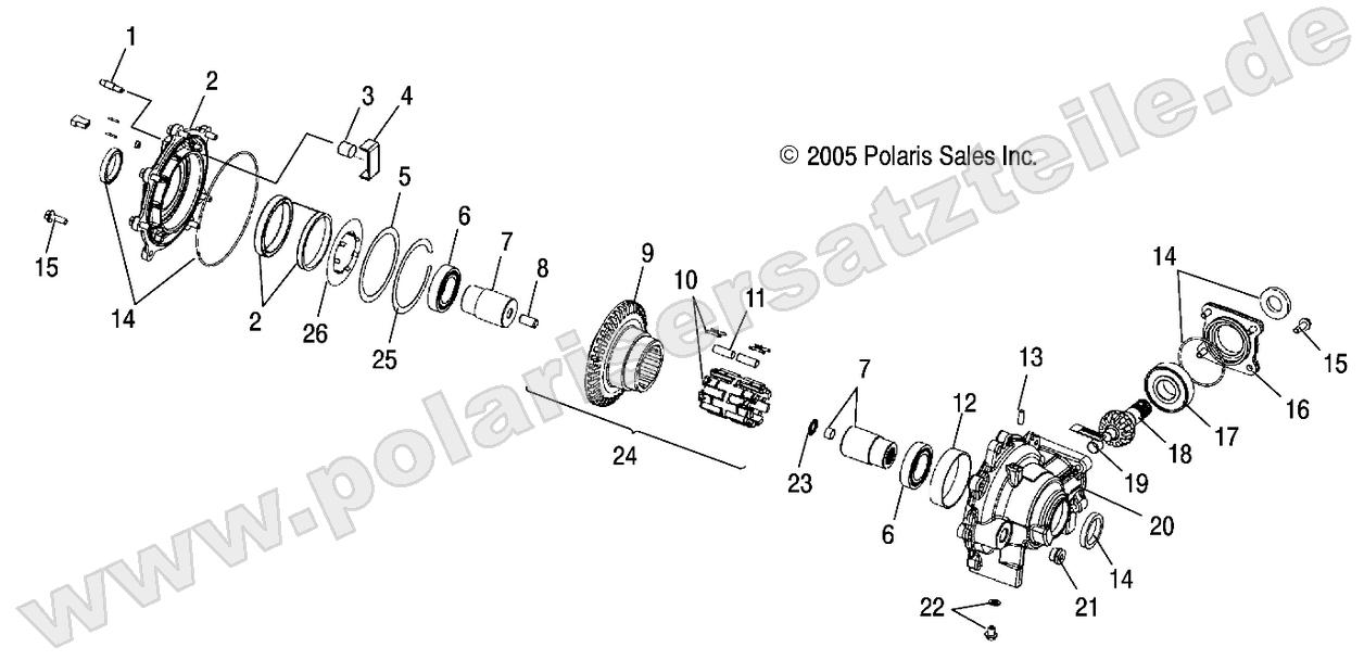 HOUSING, FRONT (DEMAND DRIVE)