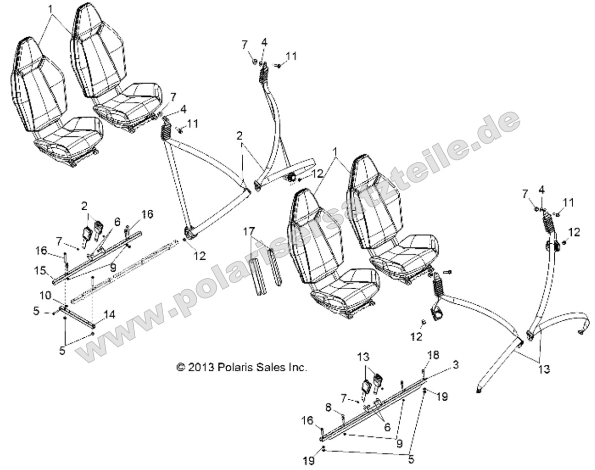 BODY, SEAT MOUNTING and BELTS