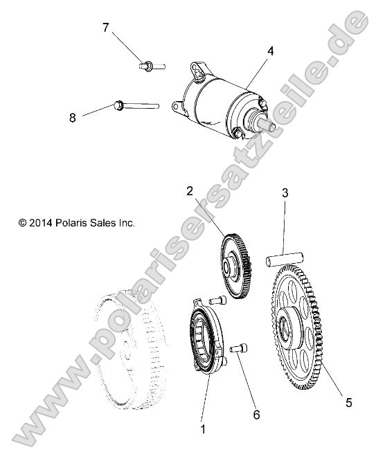 Engine, Starter Drive
