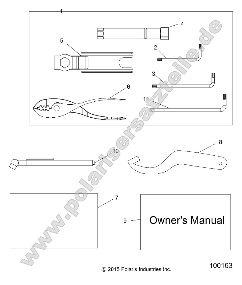 References, Tool Kit and Owners Manual