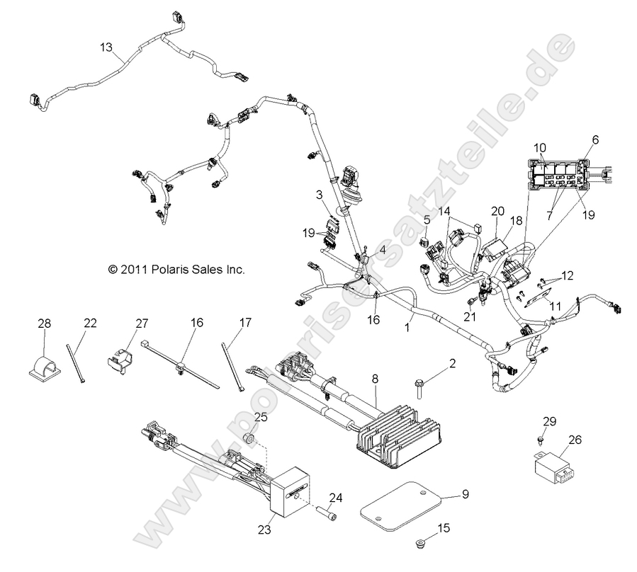 ELECTRICAL, WIRE HARNESS