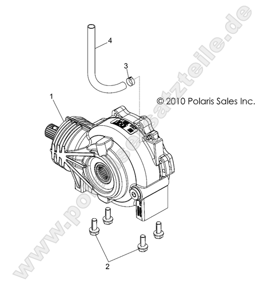 DRIVE TRAIN, FRONT GEARCASE