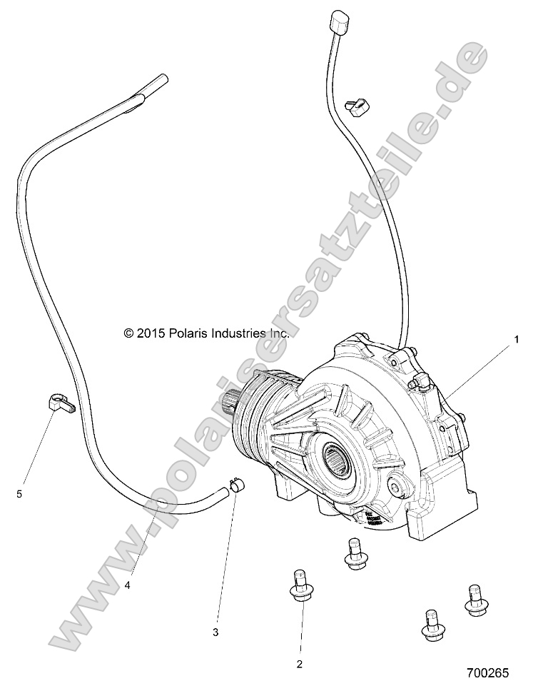 Drive Train, Front Gearcase Mounting