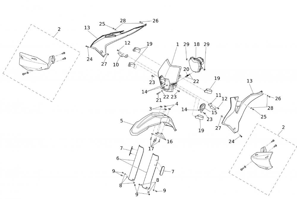 53104_35 Vorderen Karosserie