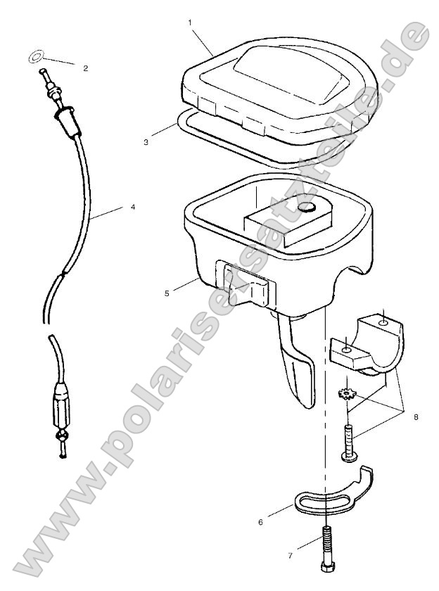 Controls - Throttle Asm/Cable