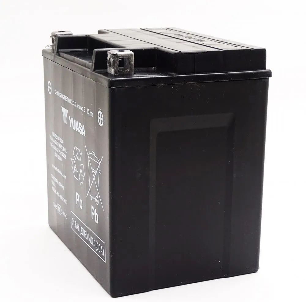 Yuasa YIX30L-BS AGM Batterie 12V 30AH - Einbaufertig (YTX30L-BS YB30L-B)