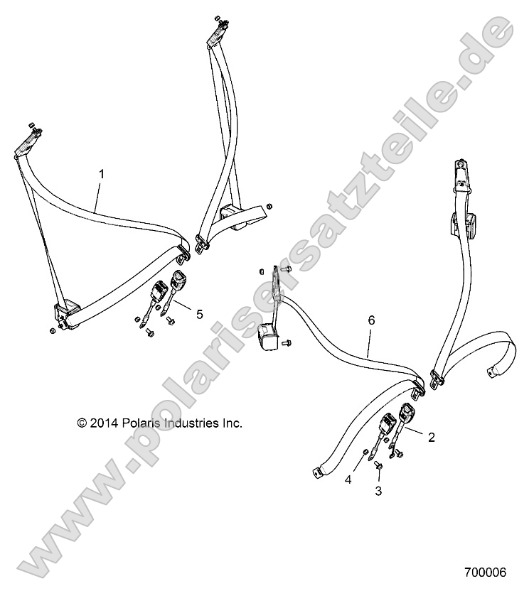 Body, Seat Belt Mounting