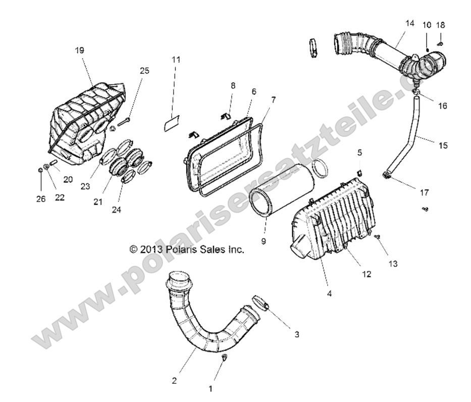 ENGINE, AIR INTAKE SYSTEM