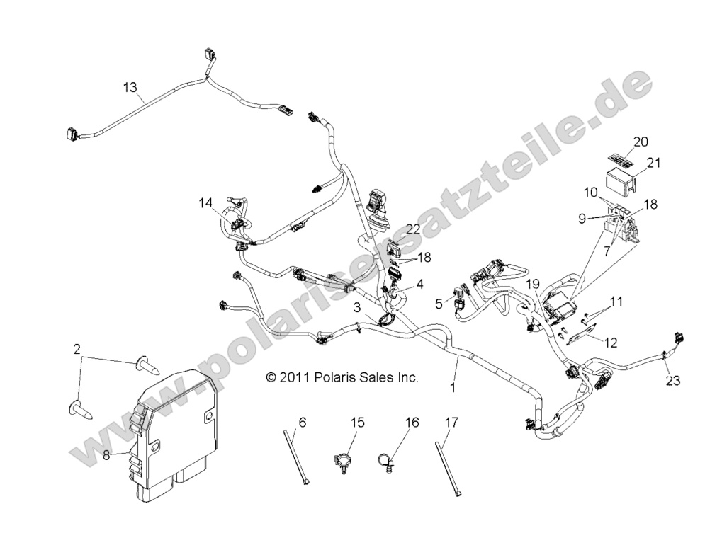 ELECTRICAL, WIRE HARNESS, EPS