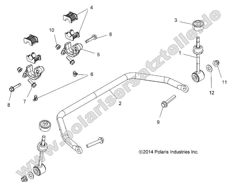Suspension, Front Stabilizer Bar