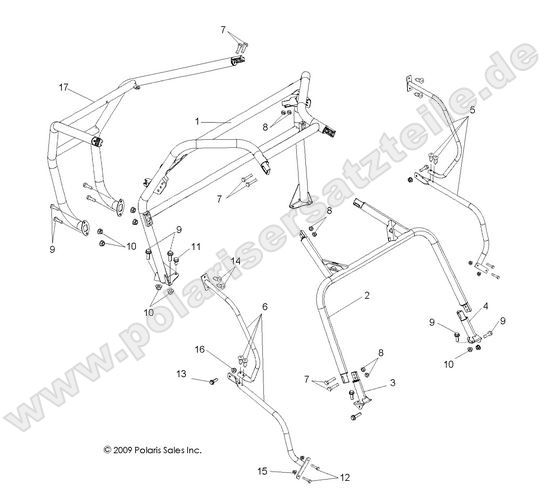 CHASSIS, CAB FRAME and SIDE BARS