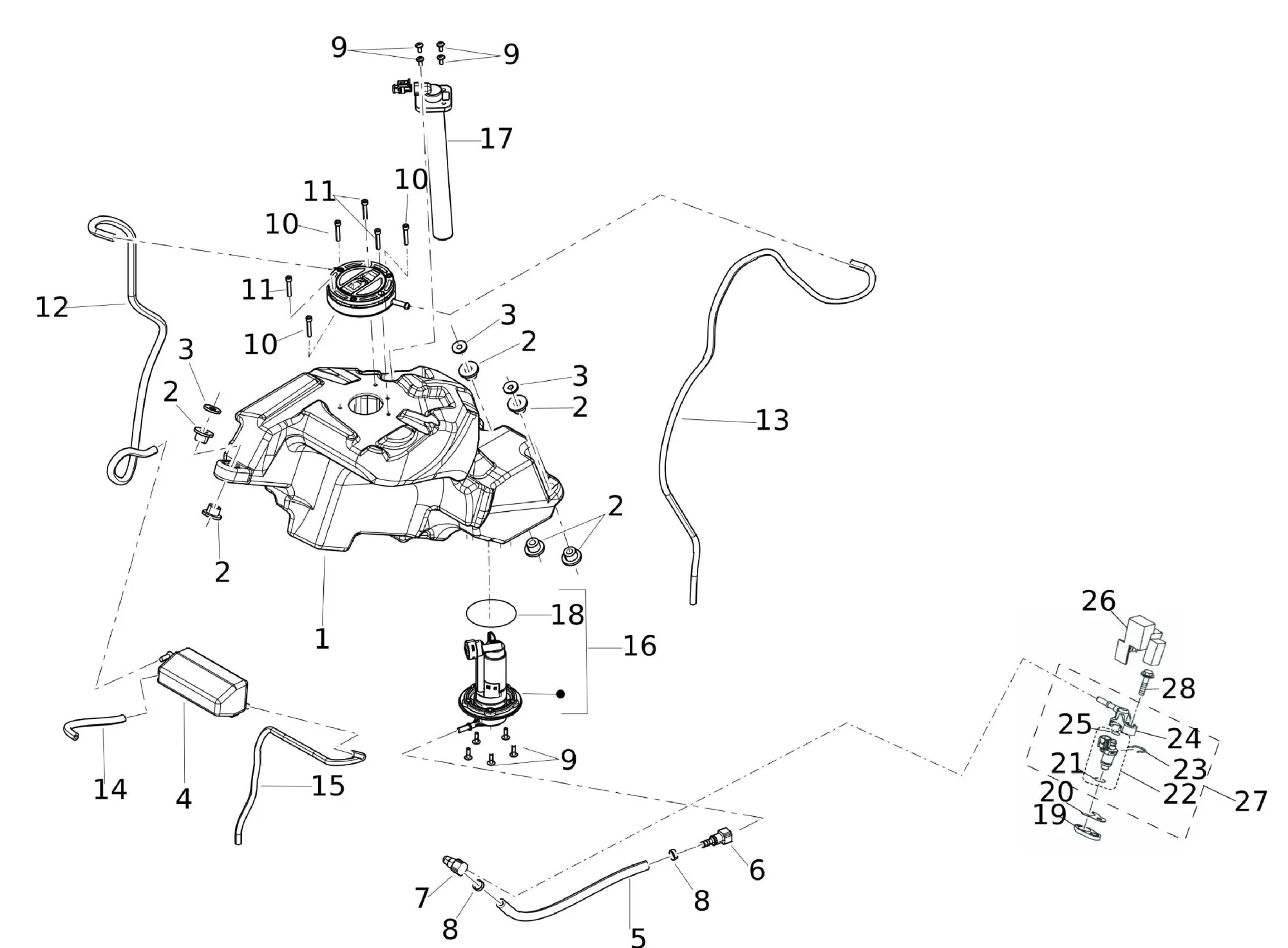 Kraftstoffsystem Kraftstoffsystem