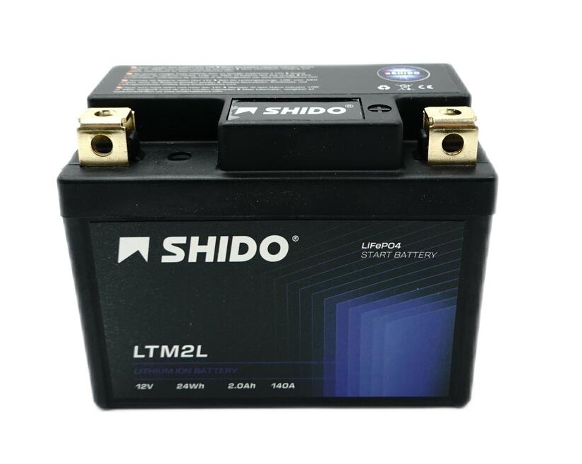 Shido LTM2L / LTKTM04L Lithium Ionen Batterie 12V LiFePO4