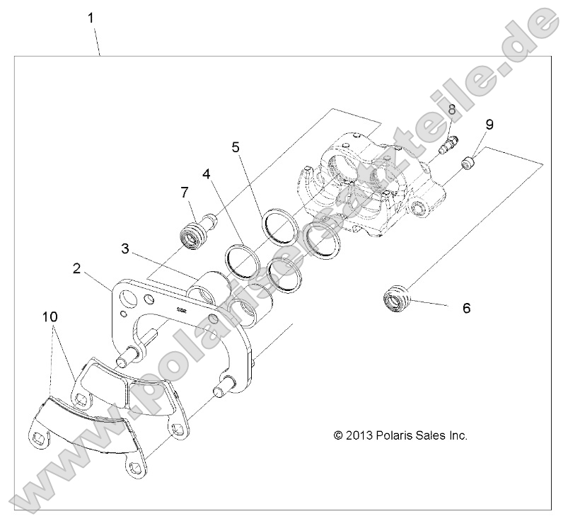 Brakes, Caliper, Front