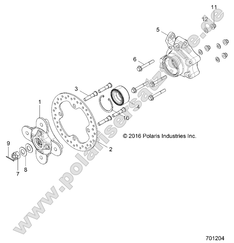 Suspension, Rear Carrier