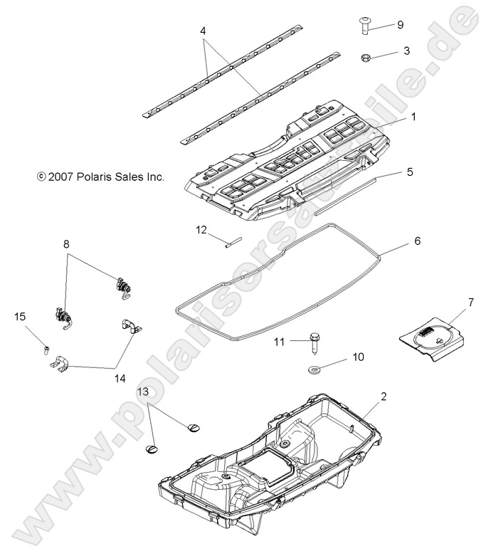 BODY, FRONT STORAGE BOX