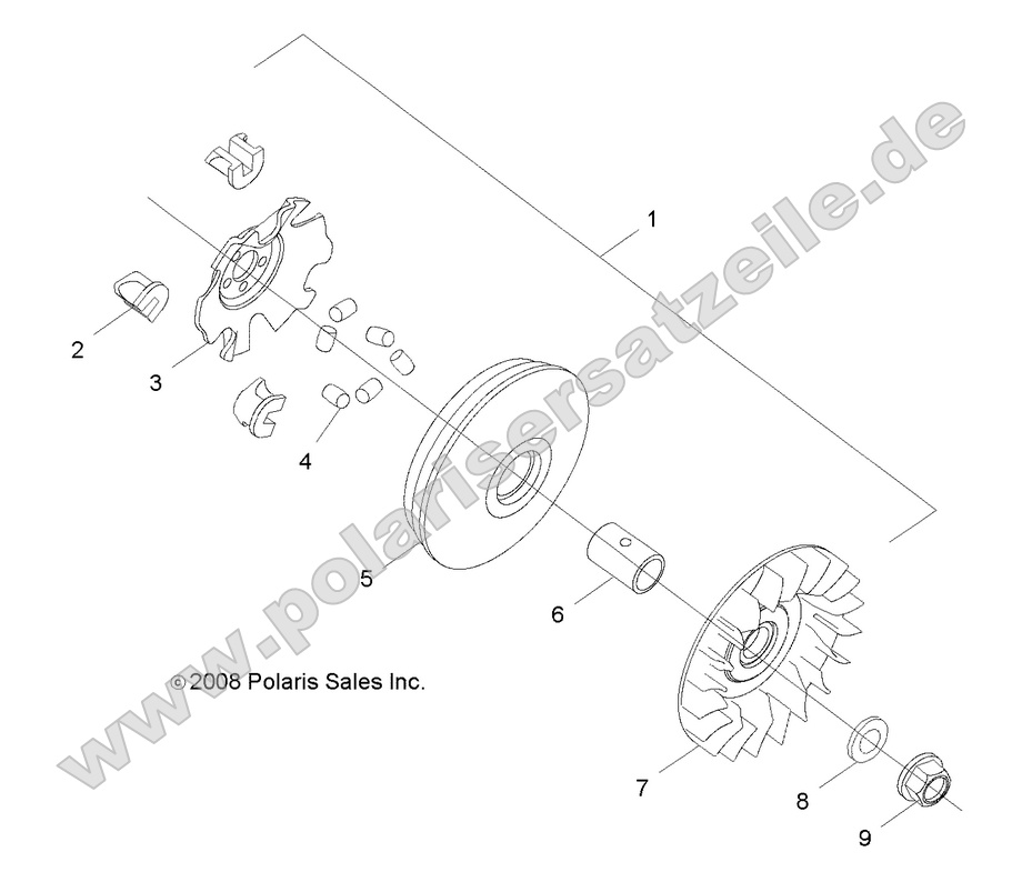 drive train clutch primary