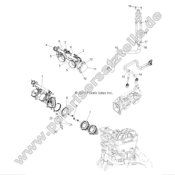 ENGINE, THROTTLE BODY and INJECTOR