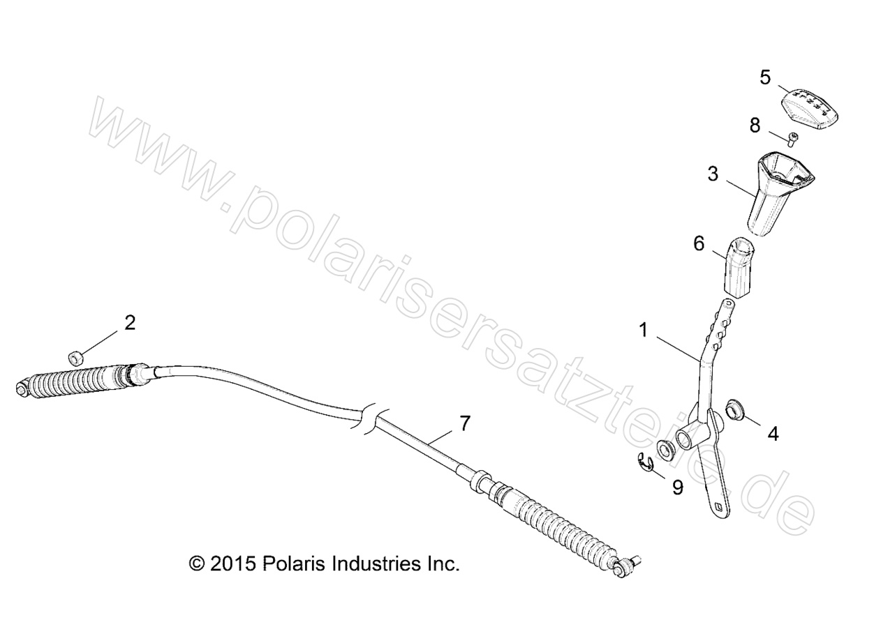 DRIVE TRAIN, GEAR SELECTOR