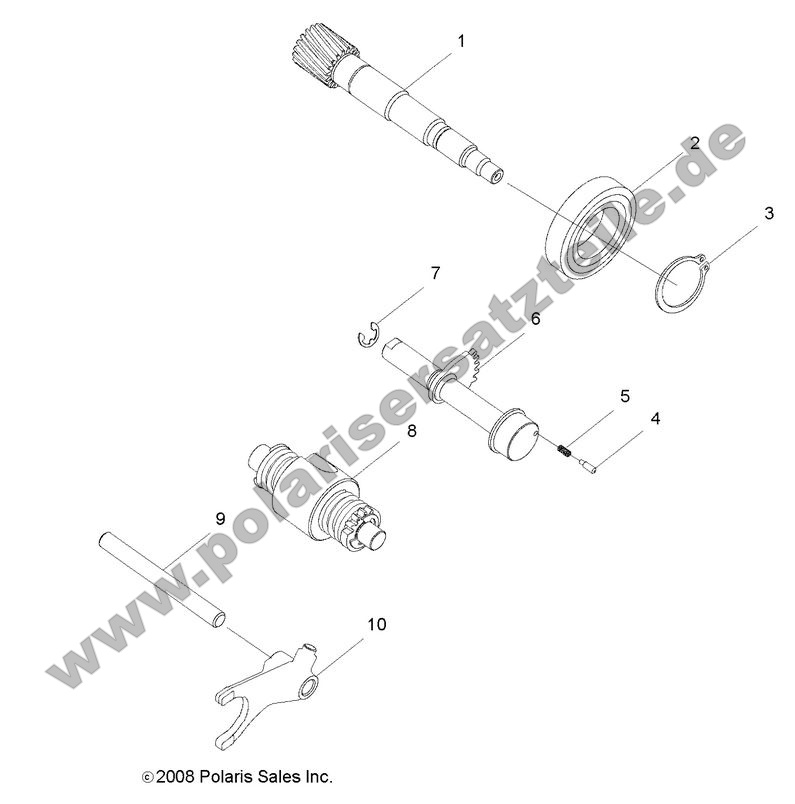 DRIVE TRAIN, DRUM SHIFT