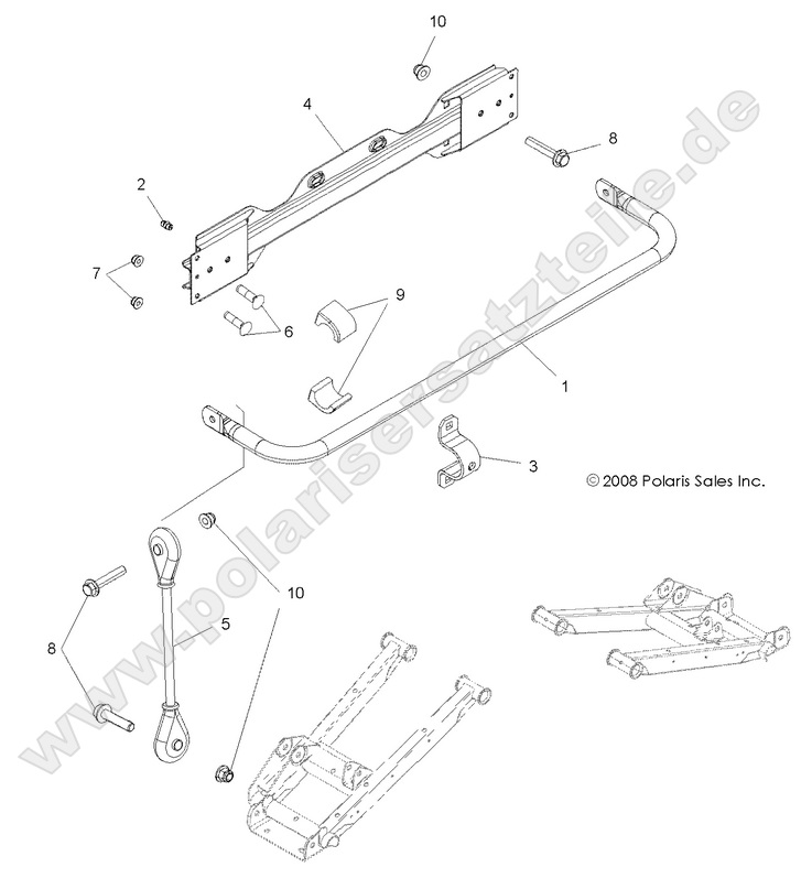 SUSPENSION, STABILIZER BAR, REAR