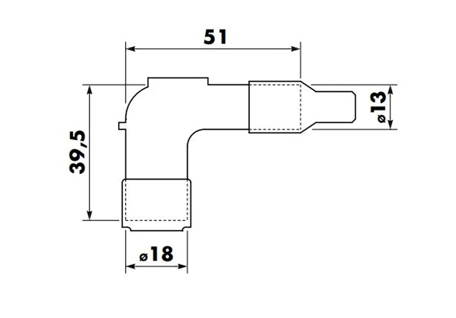 NGK-Z-ndkerzenstecker-LB05F-8051-90-abgewinkelt-3-Daten NGK Zündkerzenstecker LB05F - 8051 - 90° abgewinkelt - schwarz