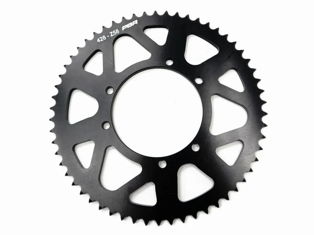 Fantic-Original-Kettenrad-428-Aluminium-hinten-schwarz-01499005 Fantic Original Kettenrad Aluminium hinten schwarz - 428 Z 58 - 01499005