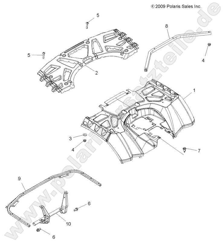 BODY, REAR CAB and REAR RACK
